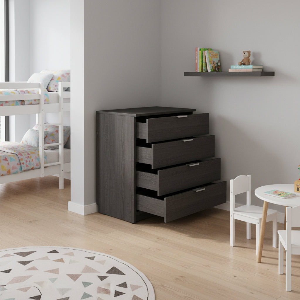 Kumode "MosKos" Melns Ozols