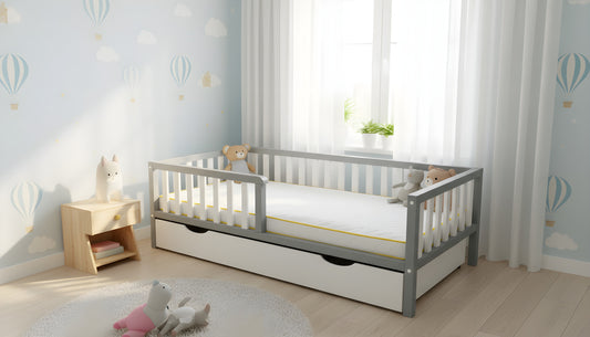 "Mazais Vikings" Skandināvu Tipa Bērnu Gulta 90x180cm