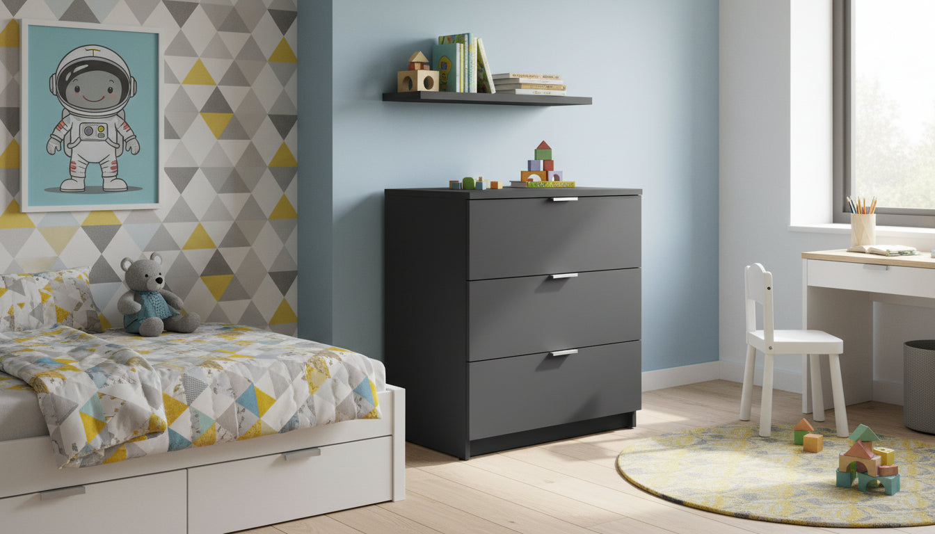 Kumode "KosMos" Antracīts