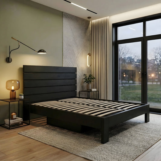 Solid Wood Bed – ROYAL