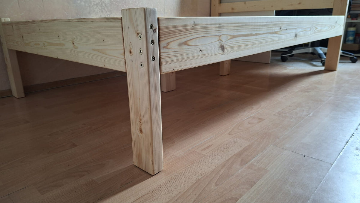 Solid Wood Bed Frame "Strong"