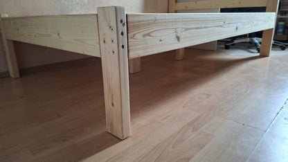 Solid Wood Bed Frame "Strong"