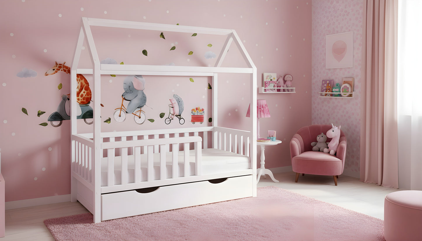 Namiņgulta "Sapņu māja" 90x180cm