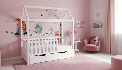 Namiņgulta "Sapņu māja" 90x180cm