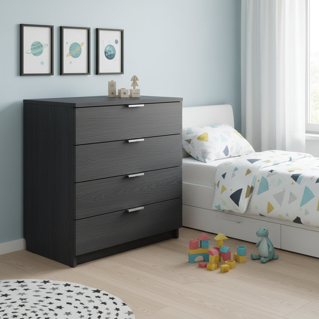 Kumode "MosKos" Melns Ozols