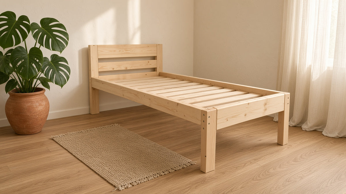 Solid Wood Bed "Basic"