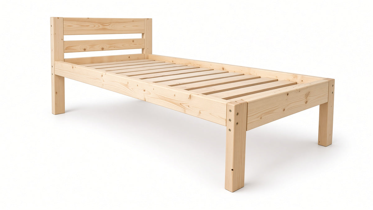 Solid Wood Bed "Basic"