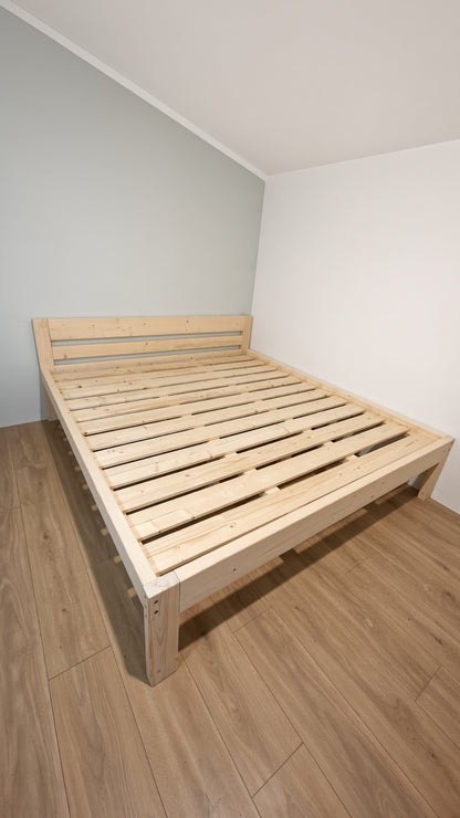 Solid Wood Bed "Basic"
