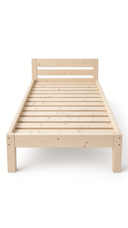 Solid Wood Bed "Basic"