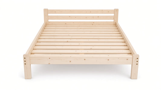 Solid Wood Bed Frame "Strong"