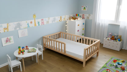 "Mazais Vikings" Skandināvu Tipa Bērnu Gulta 80x160cm